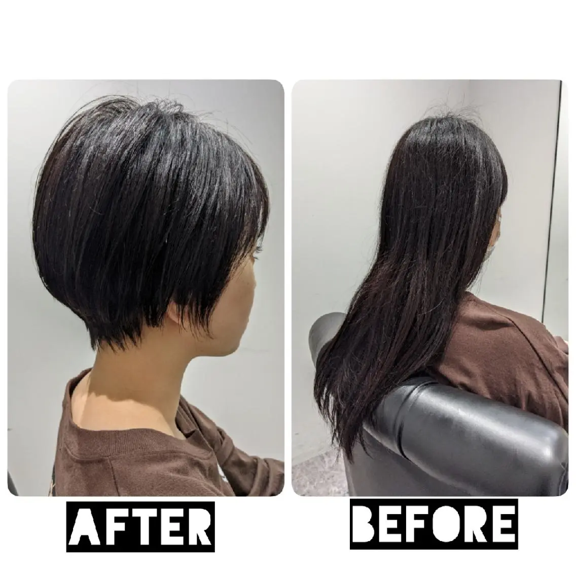 ショート カラー パーマ ヘアアレンジ カット 心斎橋/難波ショート 白髪ぼかし 中尾のヘアスタイル