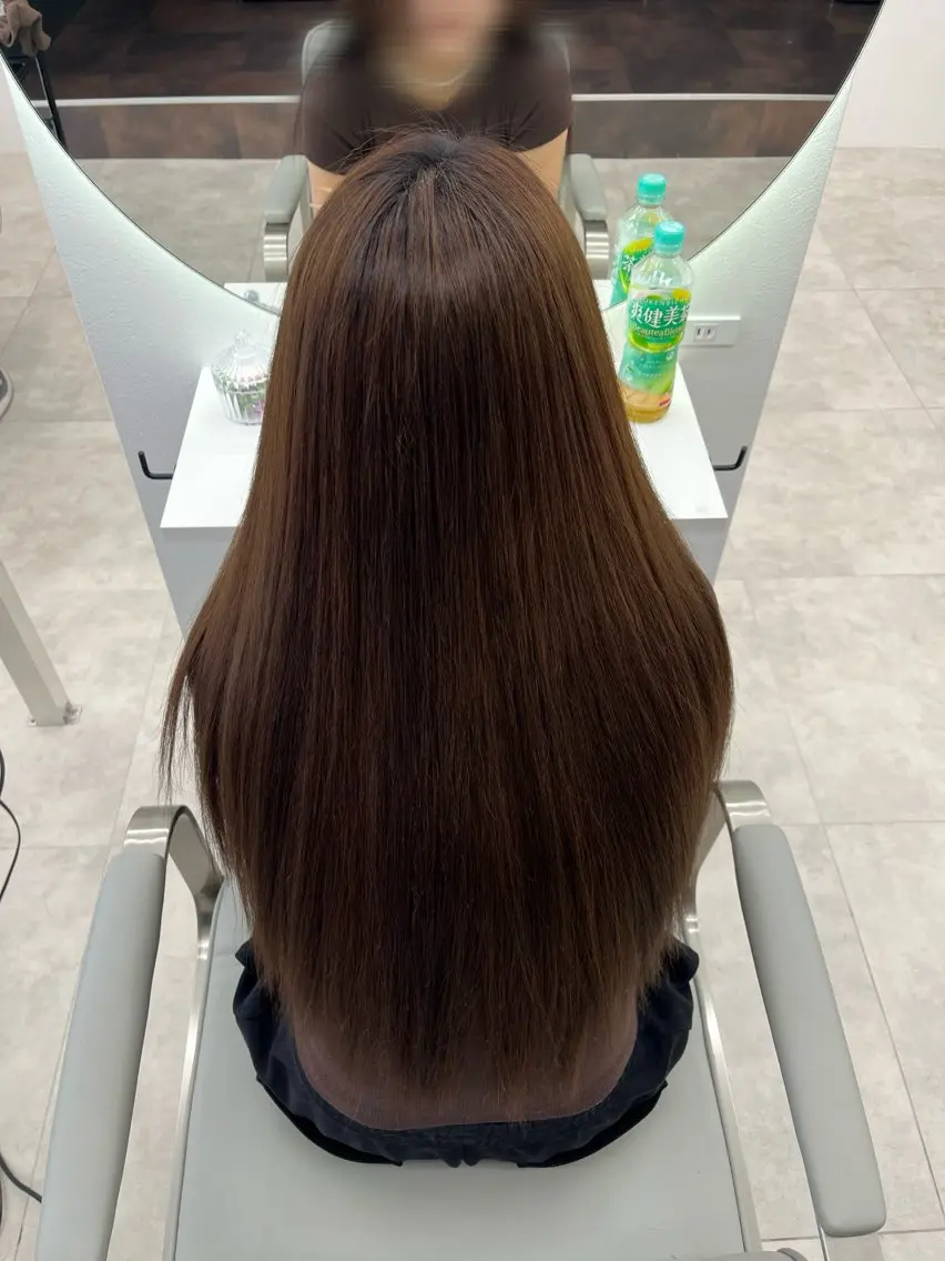 縮毛矯正 トリートメント 鈴木 綾音のヘアスタイル