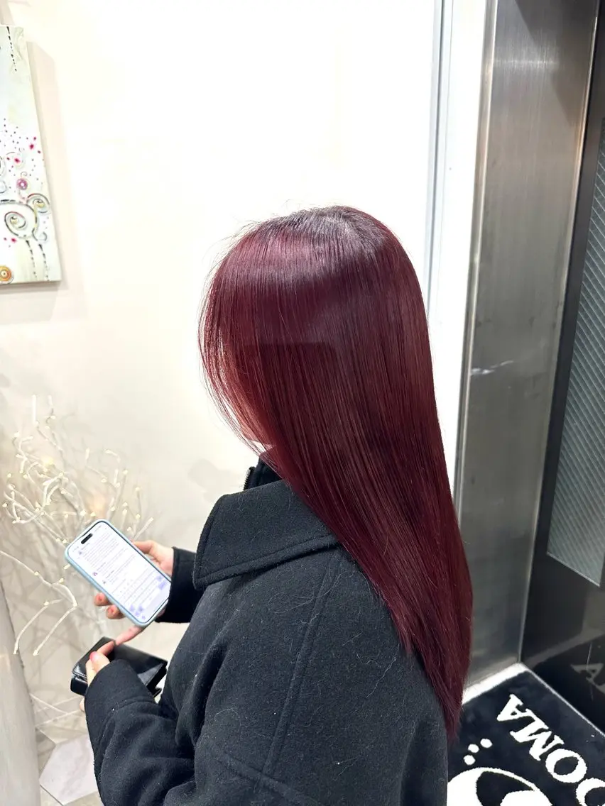 ロング カラー カット ヘアカラー トリートメント ブリーチ・レイヤ ー特化🔥 ちかまるのヘアスタイル