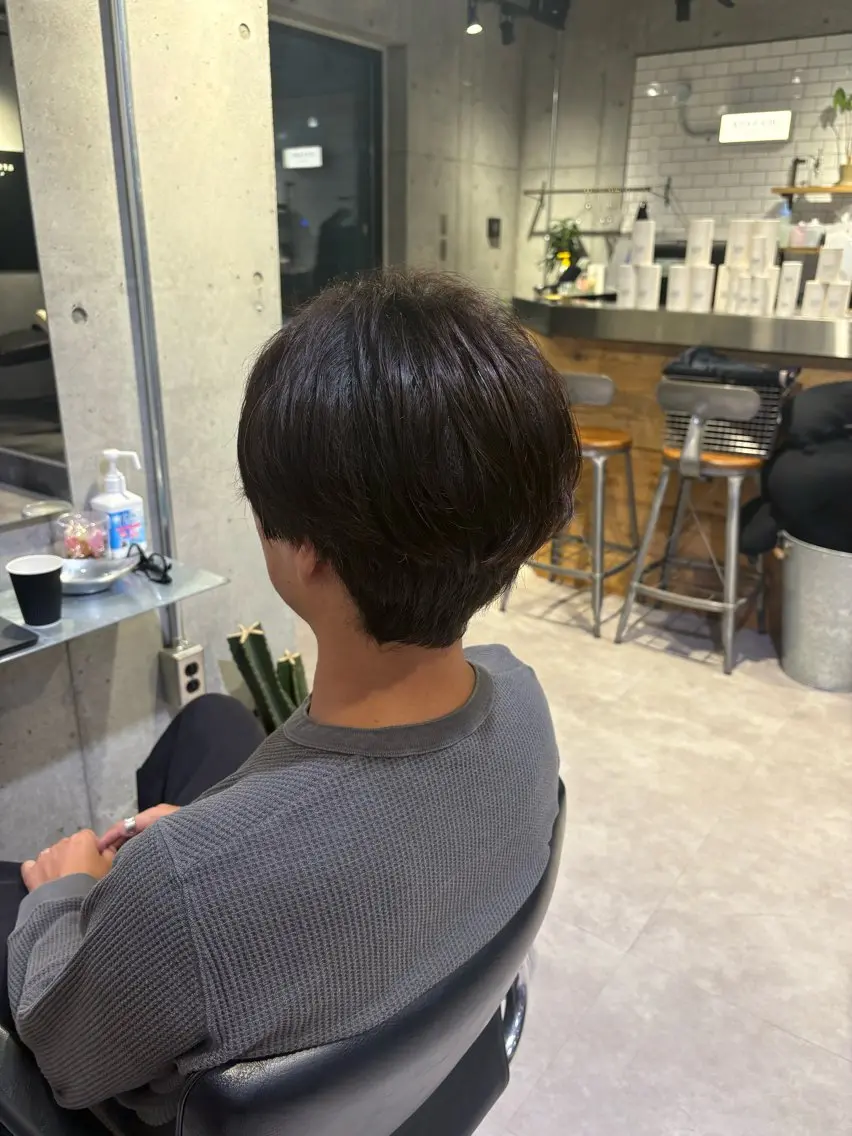メンズ カット パーマ 韓国ヘアー🇰🇷 MIWAのヘアスタイル