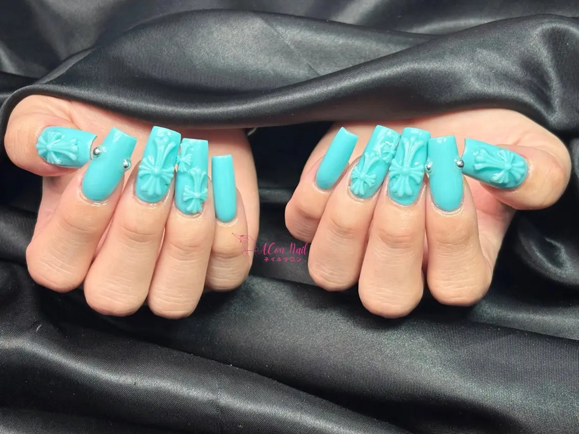 ネイル 桜ネイル 長さ出し フラワーネイル フレンチネイル ジェルネイル ハンドネイル ACon NailSalonのネイルデザイン