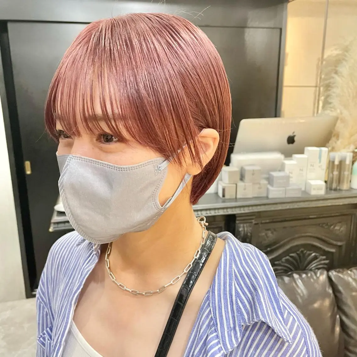 ショート カラー ショート・ボブ ・ウルフ✂︎IMAIのヘアスタイル