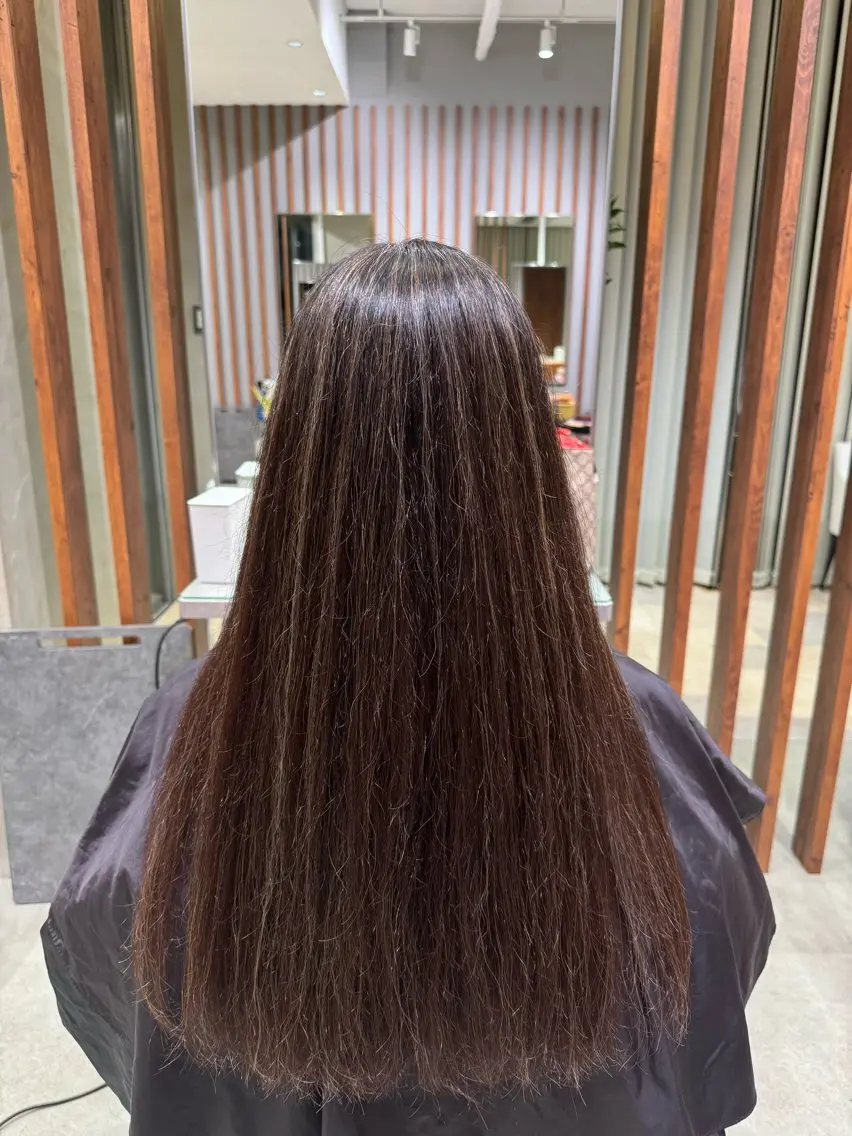 カラー ハイライトカラー ヘアカラー カットモデル募集 🔥中浜　稜のヘアスタイル