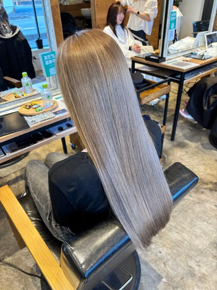 ロング カット ヘアカラー ✨似合わせショート、 ボブ✨豊田拓真のヘアスタイル