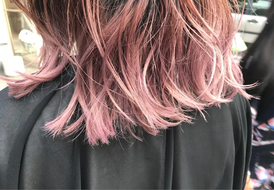 カラー ご新規様限定 透明感カラーKANAのヘアスタイル