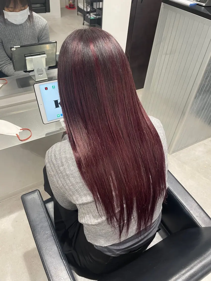 ロング レイヤーカット MIHO☾·̩͙⋆ Kroのヘアスタイル