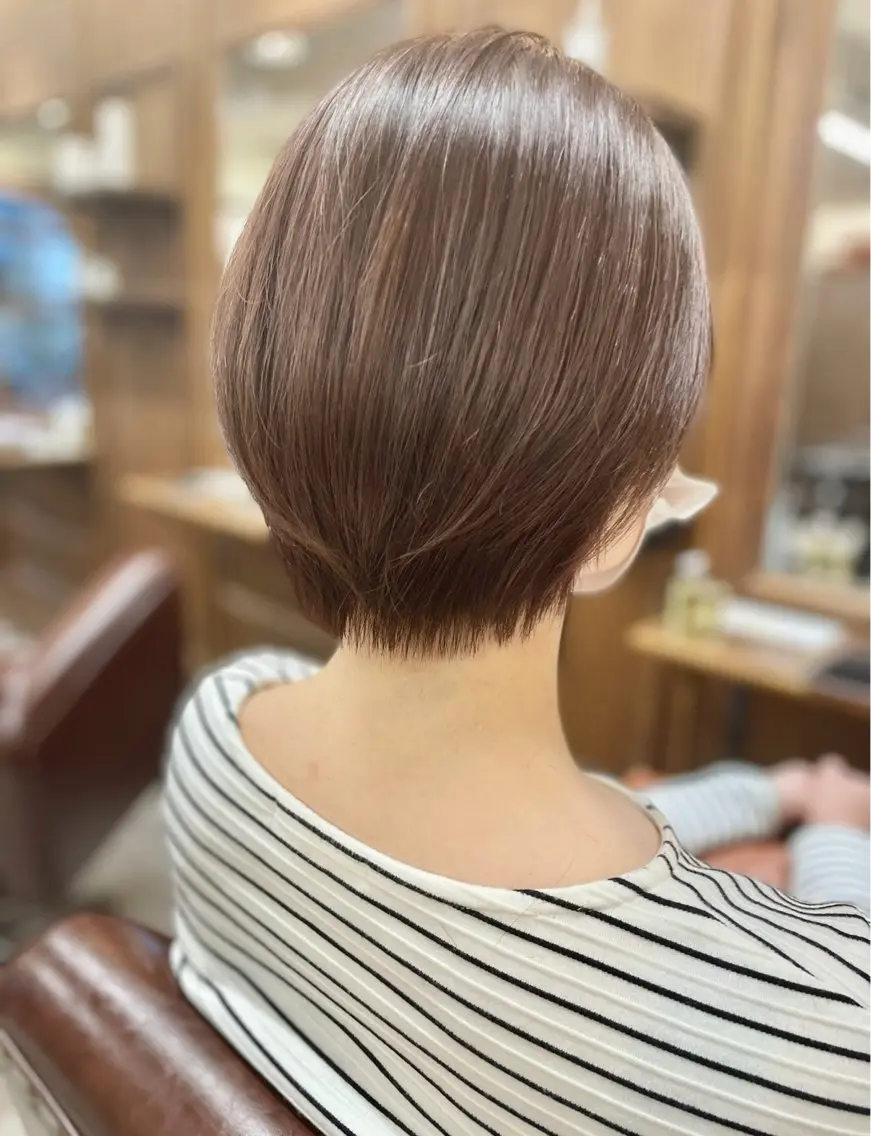 ショート ショートヘア 博多駅筑紫口徒歩5分 ／ミニモ🈹あり♡のヘアスタイル