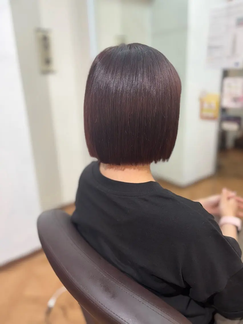 ショート カラー ラベンダーカラー ラベンダーピンク ピンクカラー カット ヘアカラー 🍒Ayana🍒 艶カラー🍒のヘアスタイル