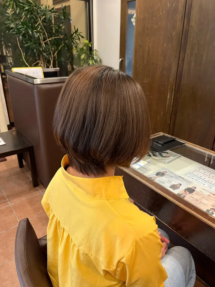 ショート ショートヘア カット 城内 心優のヘアスタイル