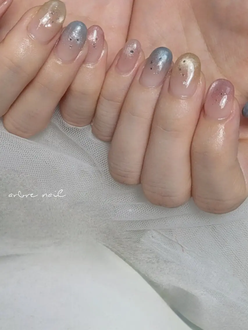 ネイル ✯.。 arbre nail 。✯.のネイルデザイン