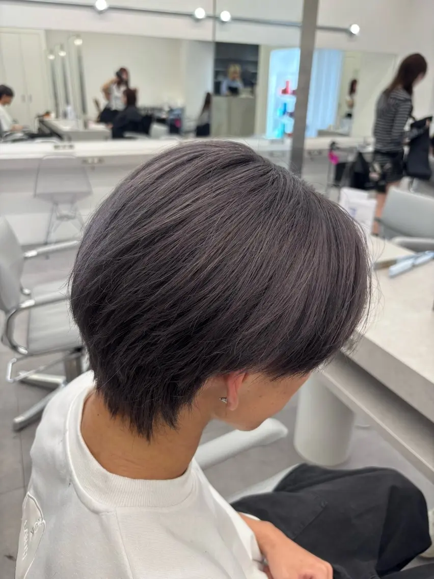 カラー メンズ ヘアカラー ブリーチ/ハイトーン 🤍そな🤍のヘアスタイル