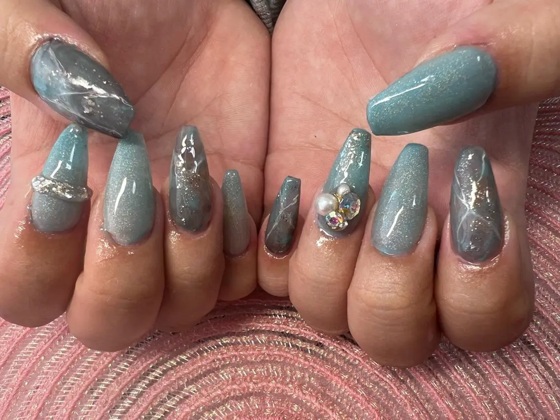 ネイル ニュアンスネイル 春ネイル Mimi Nailのネイルデザイン