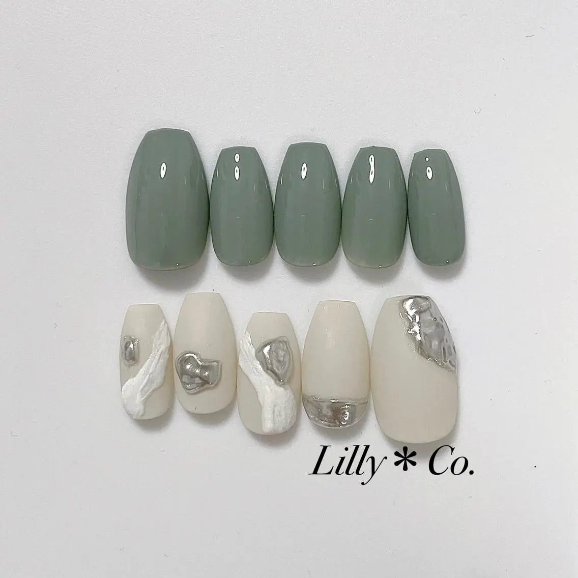 ネイル アートネイル ハンドネイル ハンドケア Lilly Co.のネイルデザイン