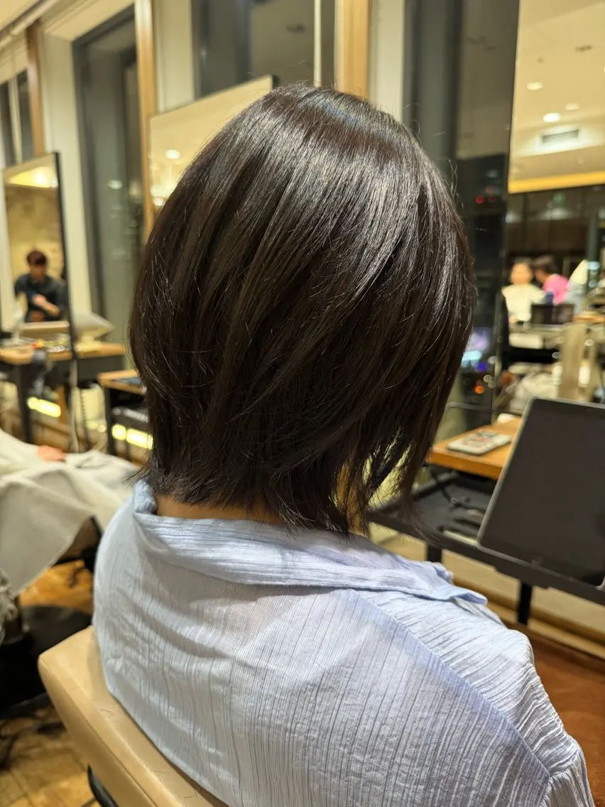ショート 大内 杏珈のヘアスタイル