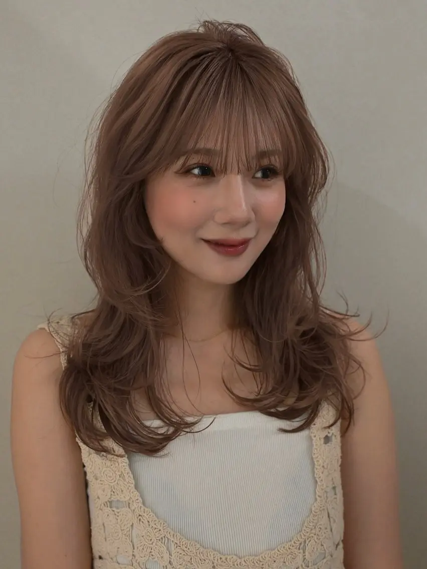 カラー aya / ニュアンスカラーのヘアスタイル