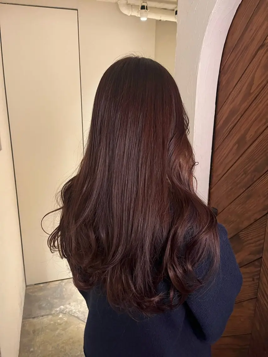 ロング 今井 香奈恵のヘアスタイル