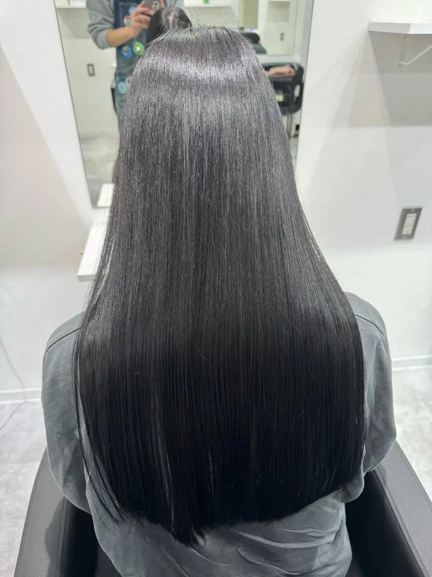ロング カット ヘアカラー トリートメント 💎レイヤーカット× 髪質改善💎後藤陸のヘアスタイル