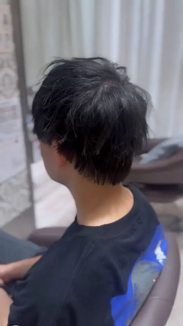 メンズ 國武 汐那のヘアスタイル