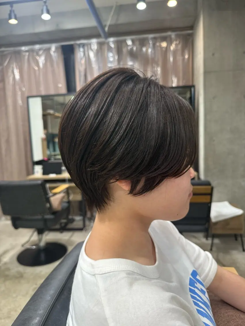 ショート ショートボブ ボブ レイヤーカット ショートヘア カットモデル募集 ryutoのヘアスタイル