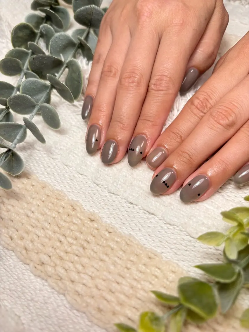 【Hand💅】ワンカラーラメグラの写真