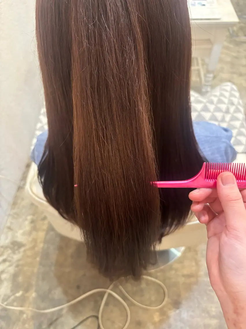 ロング カラー 山﨑彩乃 🫧 髪質改善✨️のヘアスタイル