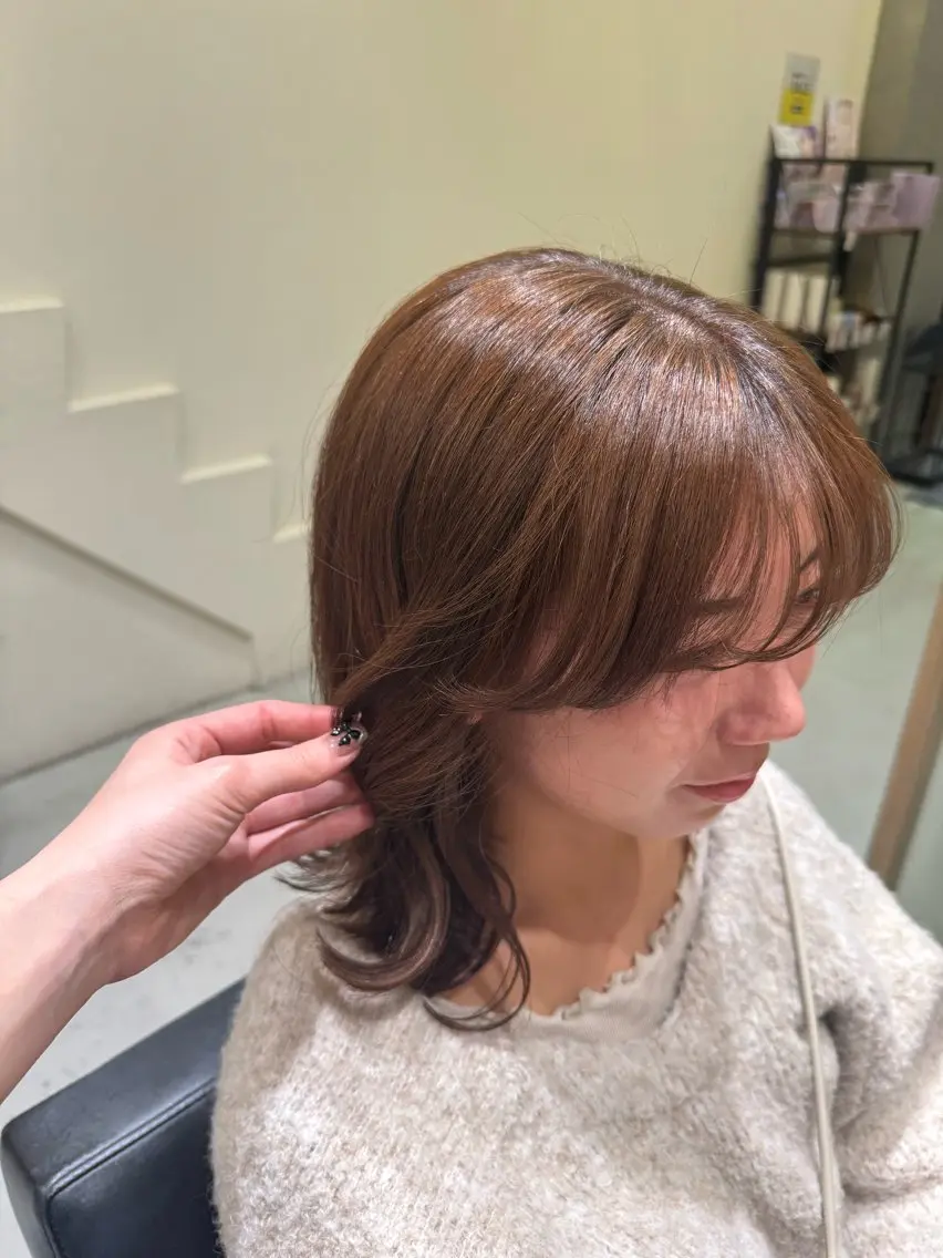 【骨格診断付き❣️】カット+カラー+髪質改善トリートメント🦋✨/¥22670→¥12800の写真