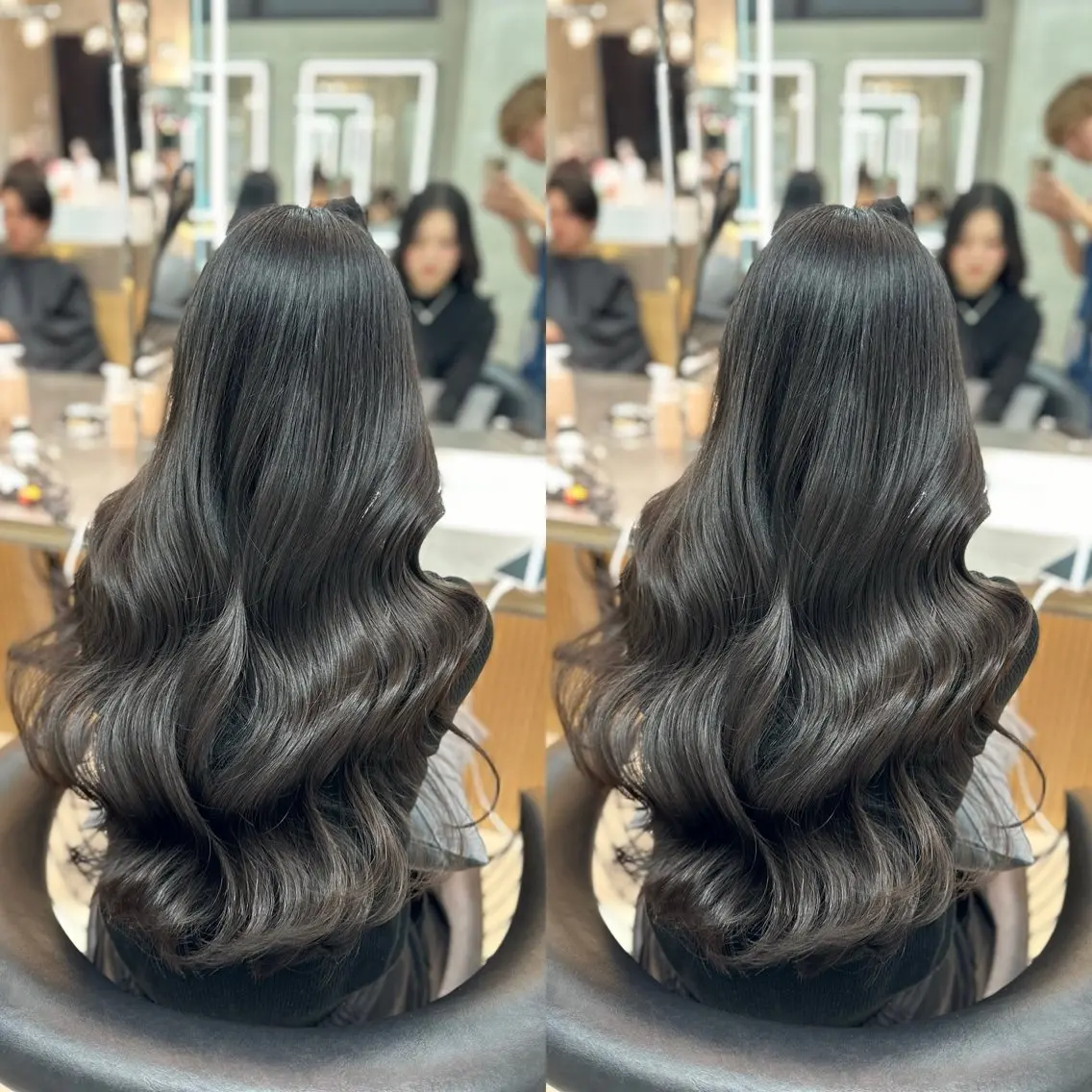 ロング カラー カット ヘアカラー トリートメント ✨髪質改善特化✨副 店長椎葉信乃介のヘアスタイル