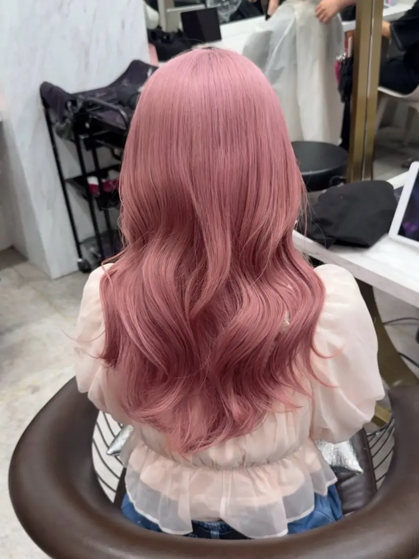 セミロング ヘアカラー 💎kyohei／ 透明感カラー💎のヘアスタイル