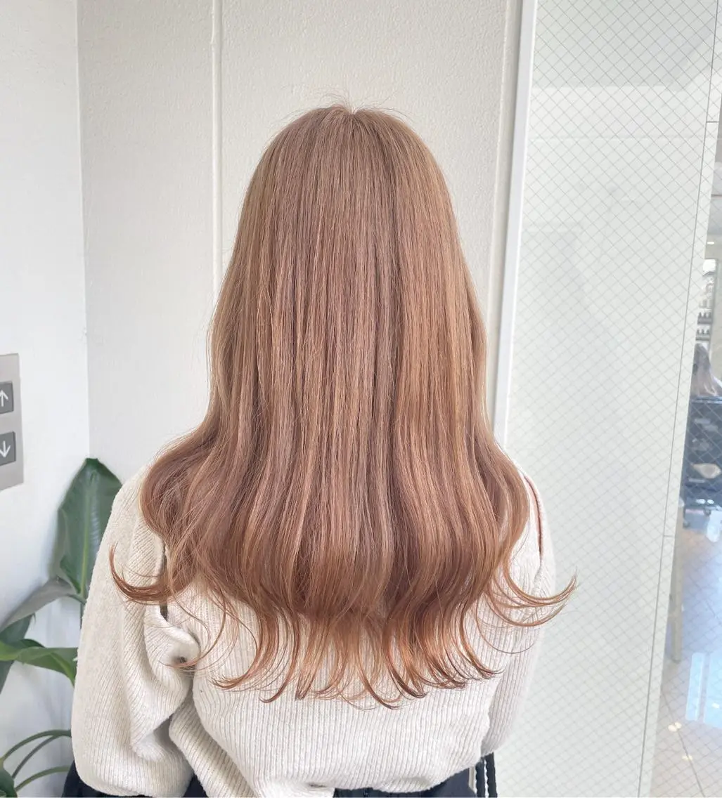 ⚫️黒染め落としクーポン⚫️黒染め落とし(脱染剤)+ケアブリーチ➕ケアカラー➕シャンプートリートメントの写真