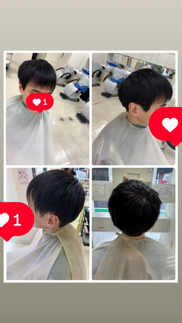メンズ タカハシ リナのヘアスタイル