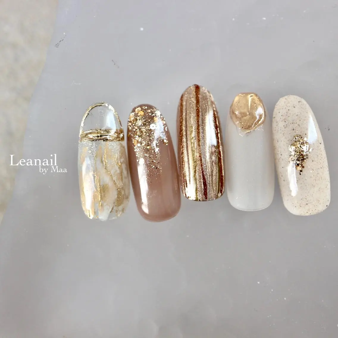 ネイル private_ salon.Leaのネイルデザイン