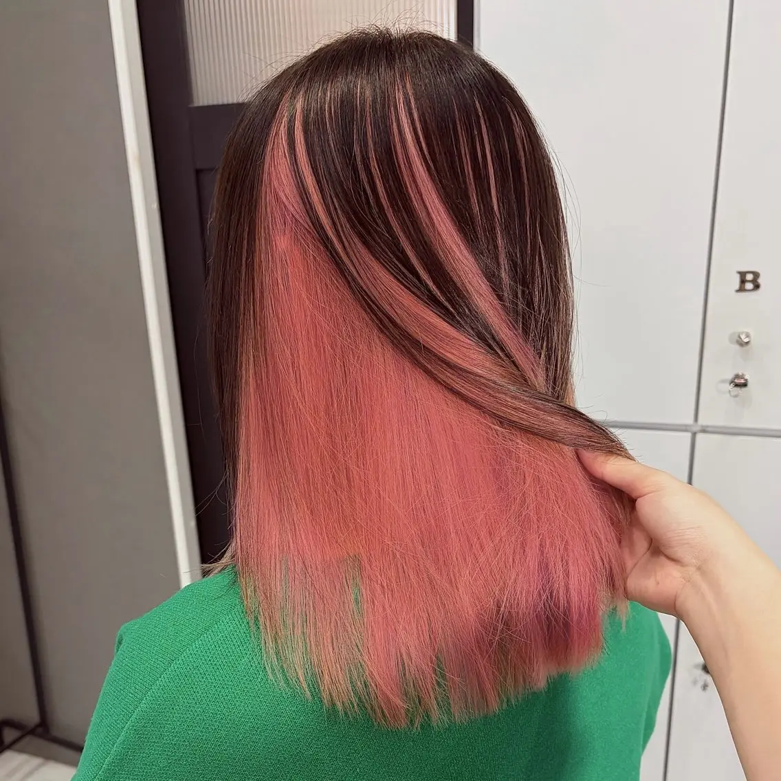 ミディアム ヘアカラー トリートメント sato mizukiのヘアスタイル