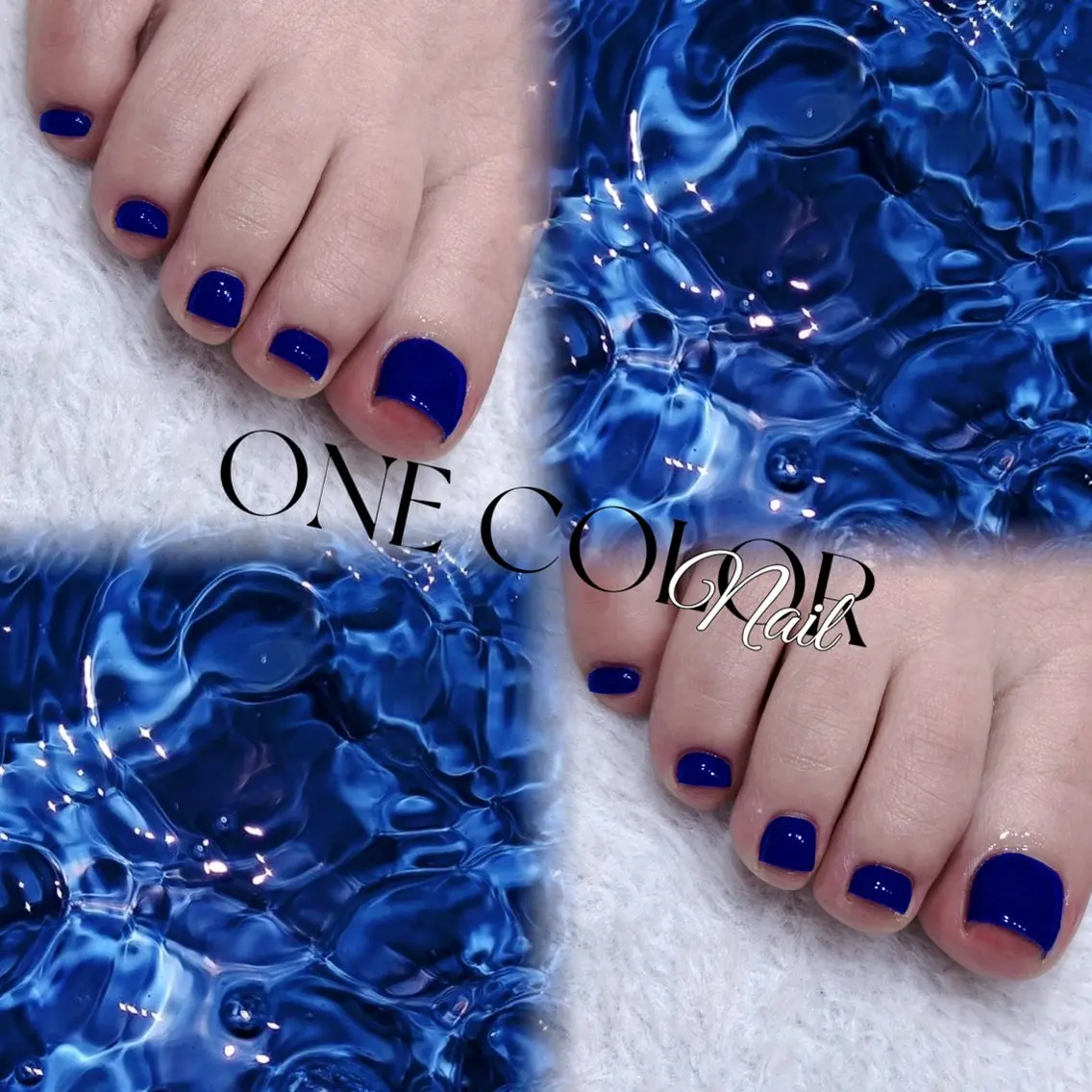 【Foot】ワンカラーネイル★ご新規様オフ無料￥9900→4400の写真