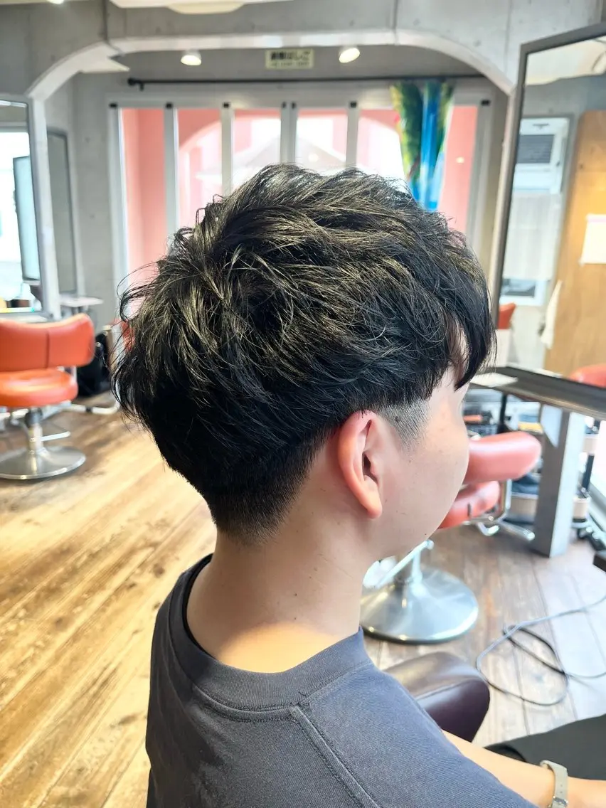 【Men's】カット(ヘッドマッサージ,眉カット込み)※学生割引ありの写真