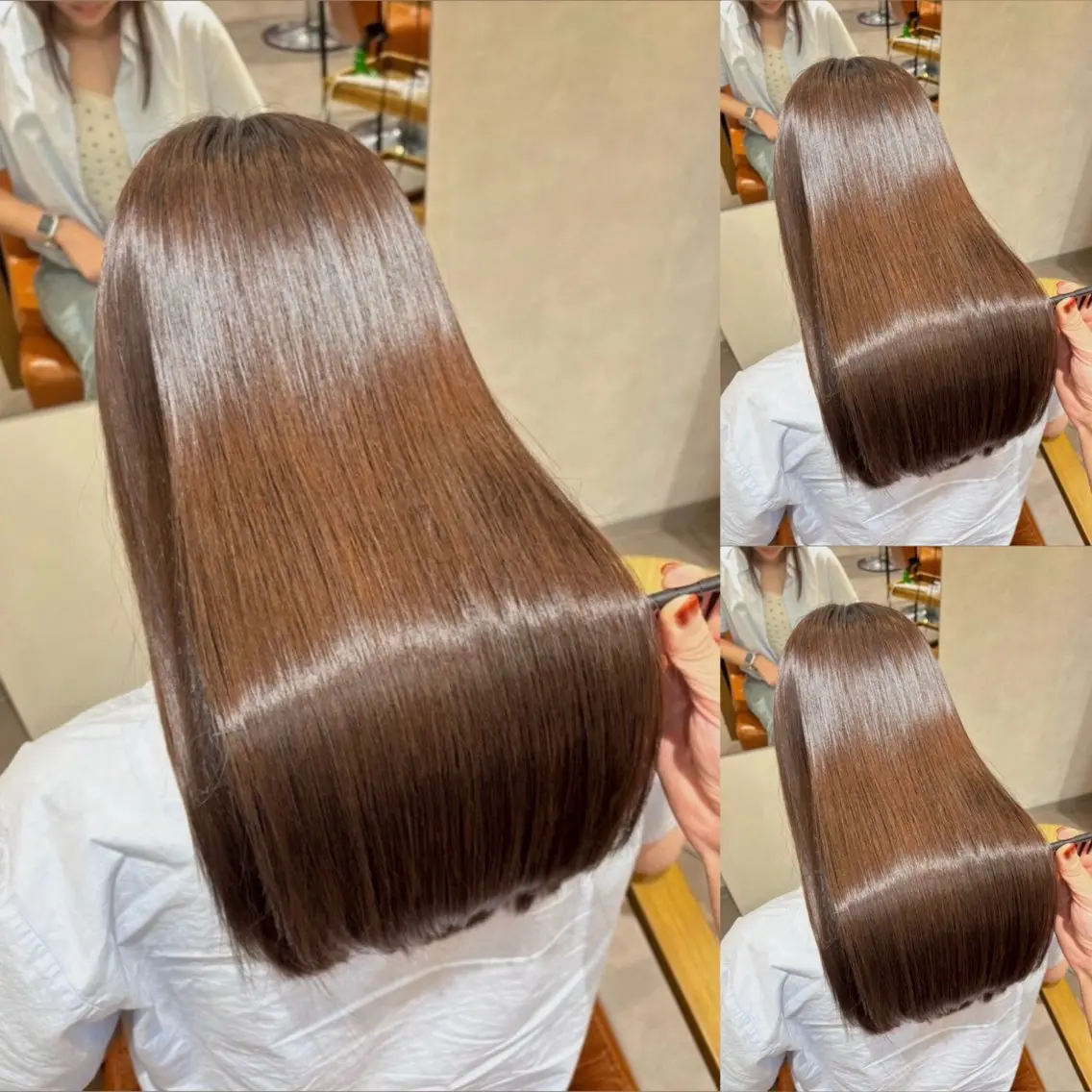 ロング カット 縮毛矯正 髪質改善/艶髪 /樹里/Lita.のヘアスタイル