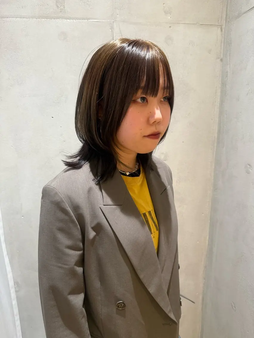 ミディアム 🫧  Say. きうち ななみ 🫧のヘアスタイル