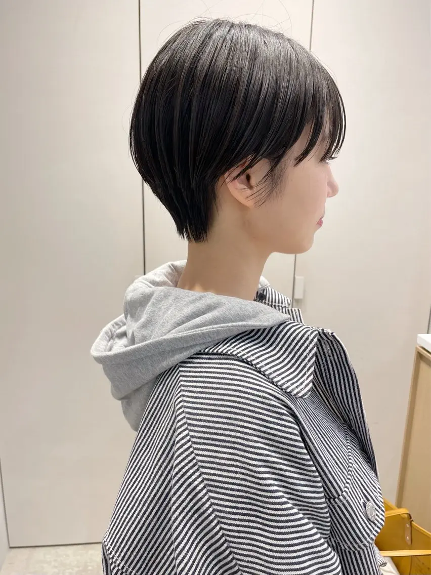 ショート 青木 優歩のヘアスタイル