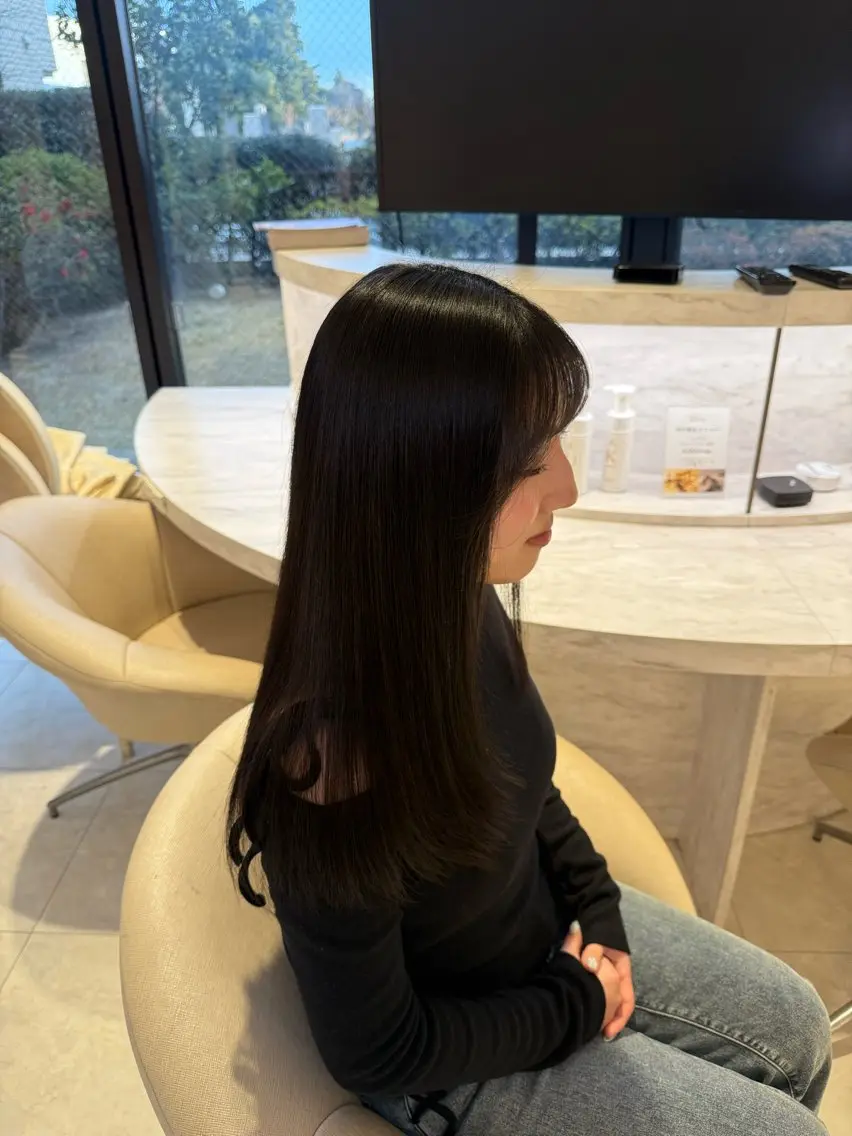 ロング トリートメント トリートメント 🤍KIND 堀川留加🤍のヘアスタイル