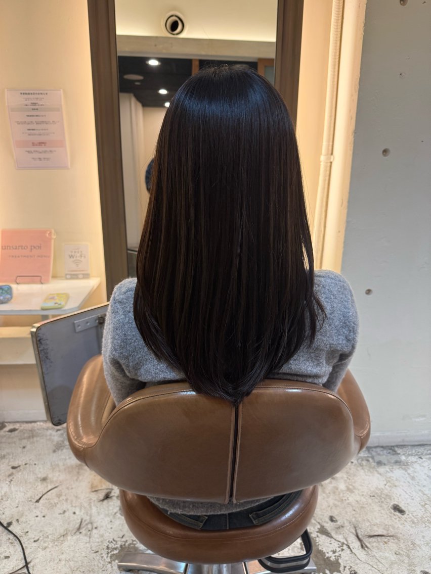 セミロング sakura カットモデル募集💖のヘアスタイル