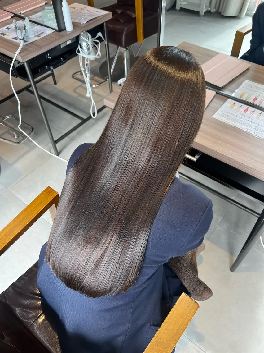 ロング ヘアカラー Kako🫧⭐️ アシスタント/モデルのヘアスタイル