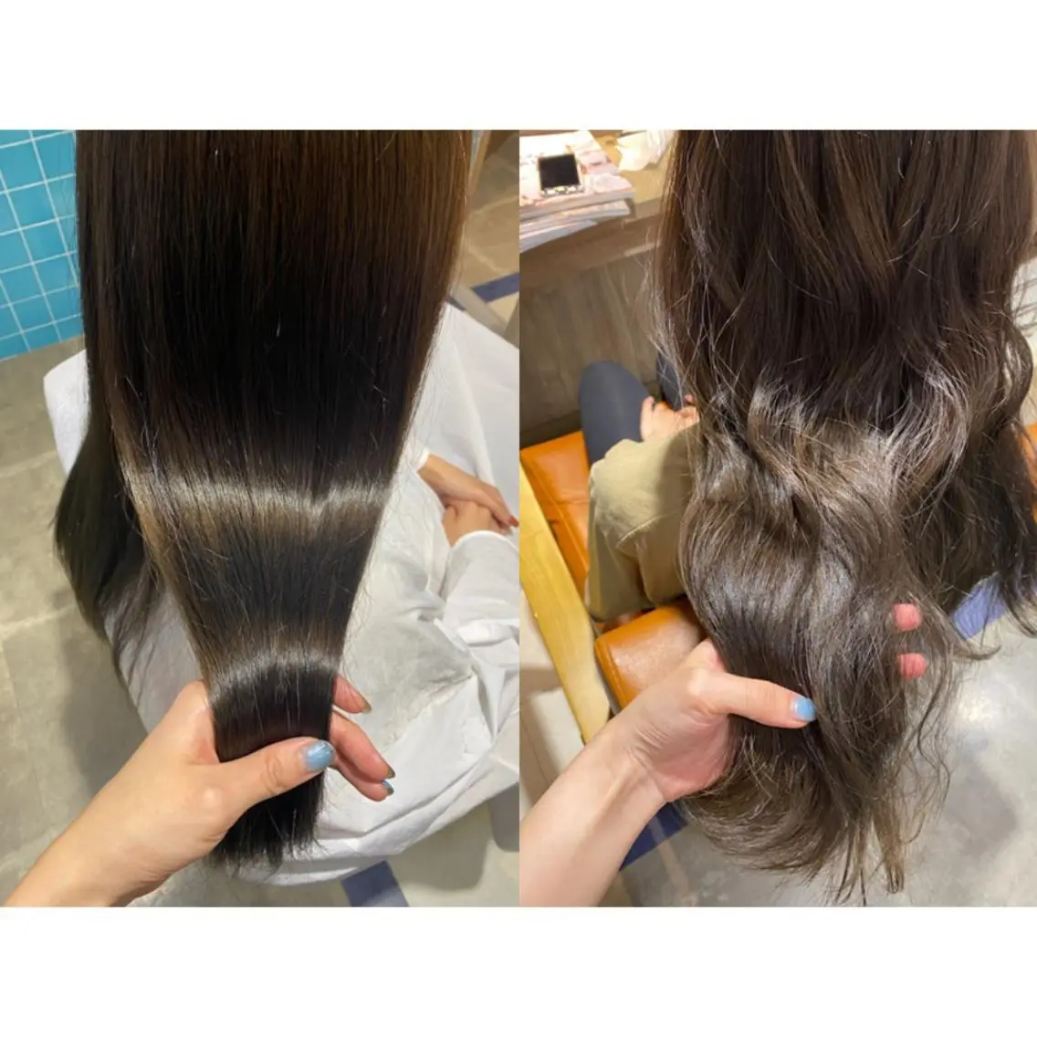 カラー ベージュカラー ブリーチ ブリーチなしカラー 🩵盛れる顔周りヘア EMI🩵のヘアスタイル