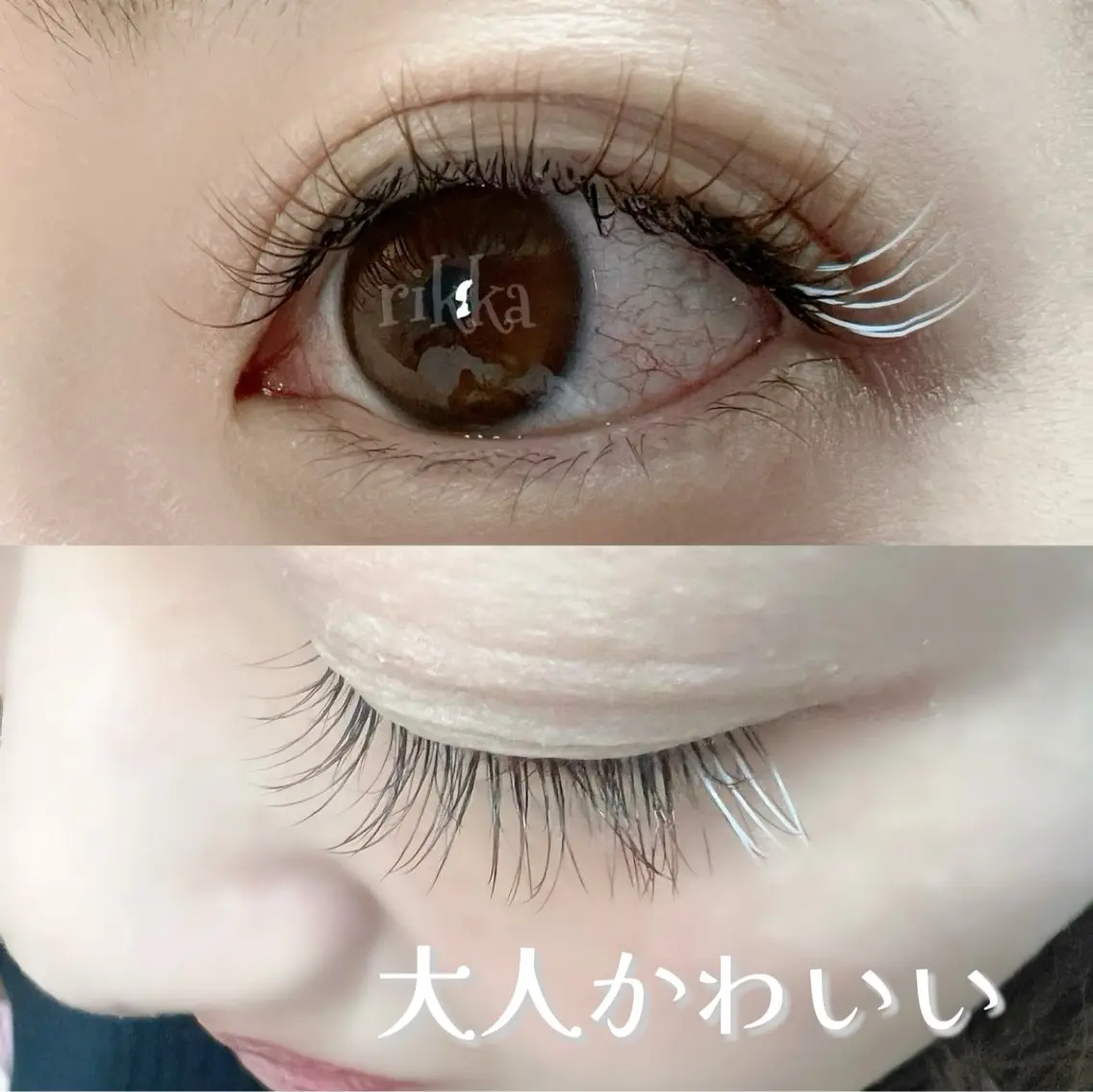 マツエク・マツパ カラーマツエク 六花 〜rikka〜のマツエク・マツパデザイン