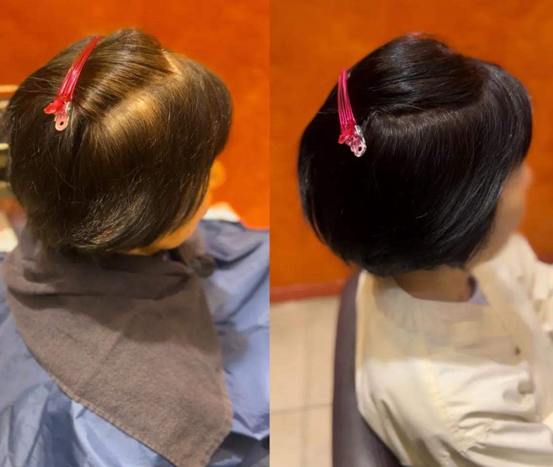 ショート 安達 結愛のヘアスタイル