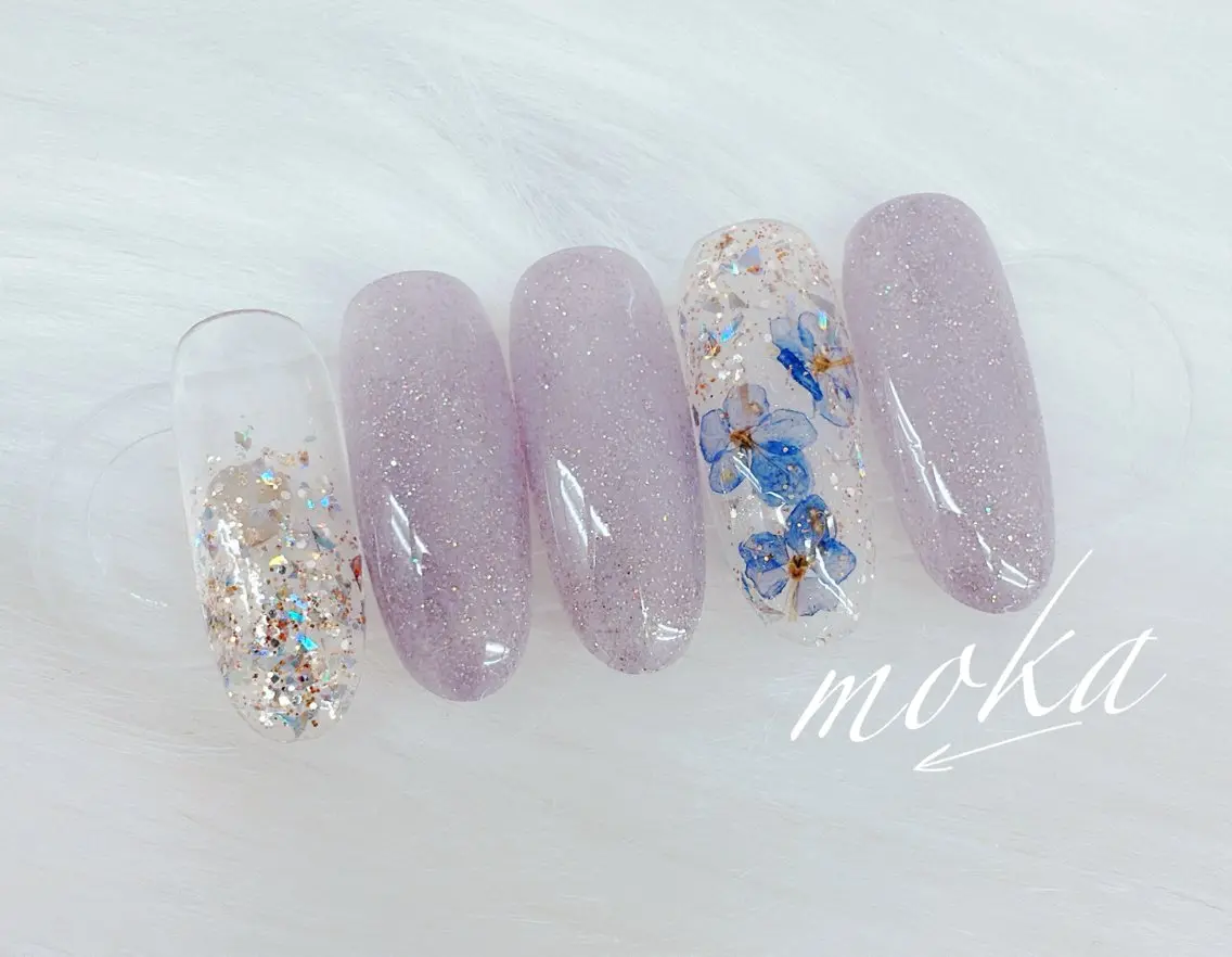 ネイル ハンドネイル ハンドケア 胡蝶蘭レディースサロ ンNailMOKAのネイルデザイン