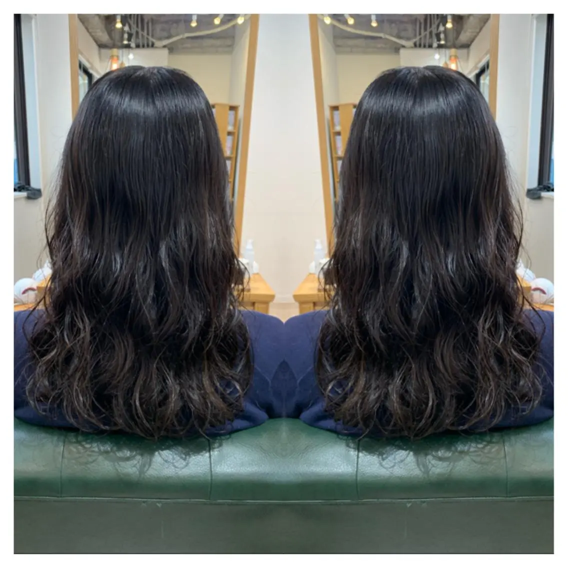 ロング カラー パーマ 村山 茉衣のヘアスタイル