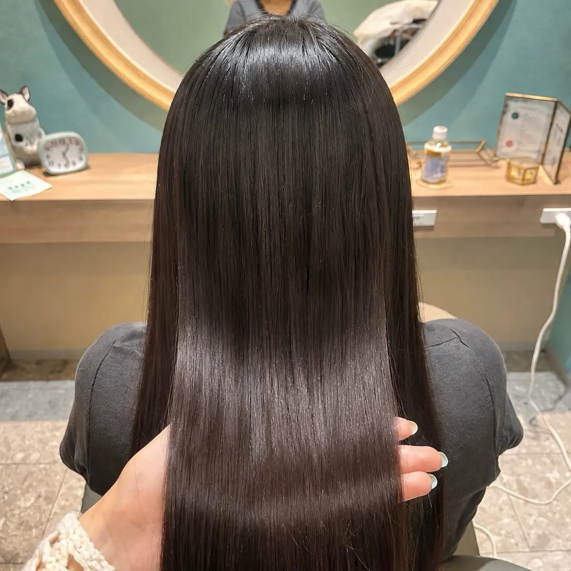 ロング 縮毛矯正 トリートメント リシュ/ Anphiのヘアスタイル