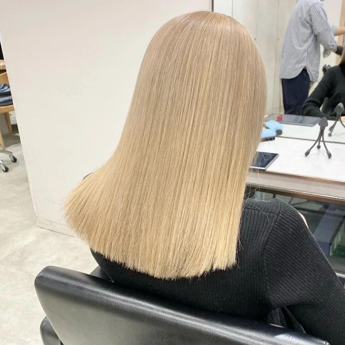 ミディアム カラー カット ヘアカラー トリートメント カラー系/カット特化 🟠オオタキマサシのヘアスタイル