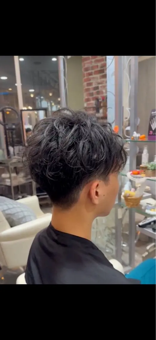 パーマ メンズ メンズパーマ カット パーマ ✨似合わせ特化美容師 WILL上村 拳吾のヘアスタイル