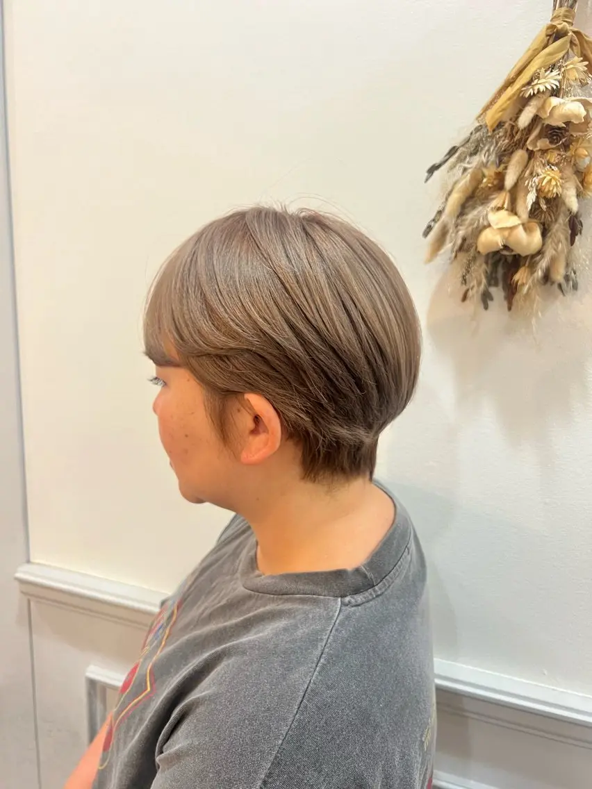 カラー ヘアカラー きむら なみか🪐のヘアスタイル