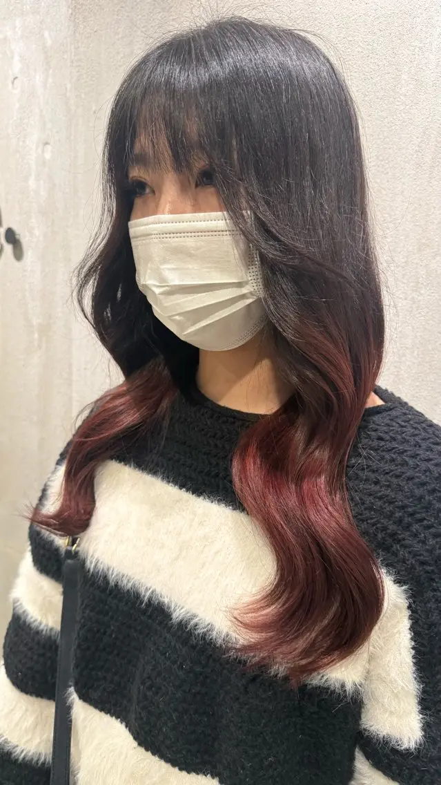 カラー グラデーションカラー tote. さくらのヘアスタイル